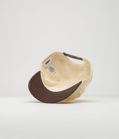 Obey Case 5 Panel Cap in Java Brown Multi