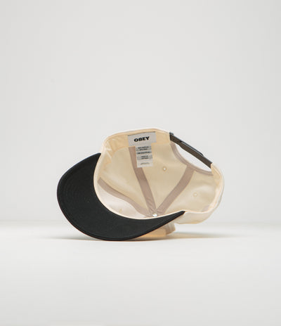 Obey Chaos Cap in Cream Multi