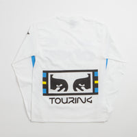 Obey Competition Long Sleeve T-Shirt in White thumbnail