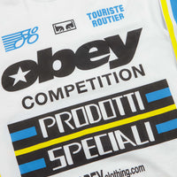 Obey Competition Long Sleeve T-Shirt in White thumbnail