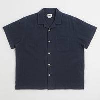 Obey Curtis Short Sleeve Shirt - Navy thumbnail