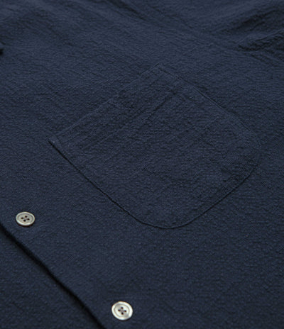 Obey Curtis Short Sleeve Shirt - Navy