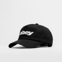 Obey Delta 5 Panel Cap in Black thumbnail