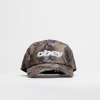 Obey Delta 5 Panel Cap in Fence Camo Multi thumbnail