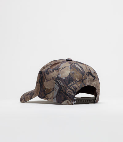 Obey Delta 5 Panel Cap in Fence Camo Multi