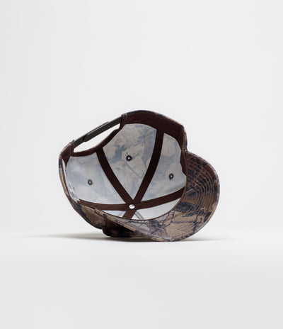 Obey Delta 5 Panel Cap in Fence Camo Multi