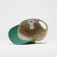 Obey Delta 5 Panel Cap - Khaki Multi thumbnail