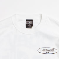 Obey Disruption T-Shirt - White thumbnail