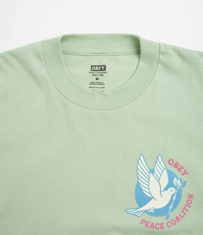 Obey Dove Barbed Wire T-Shirt - Cucumber