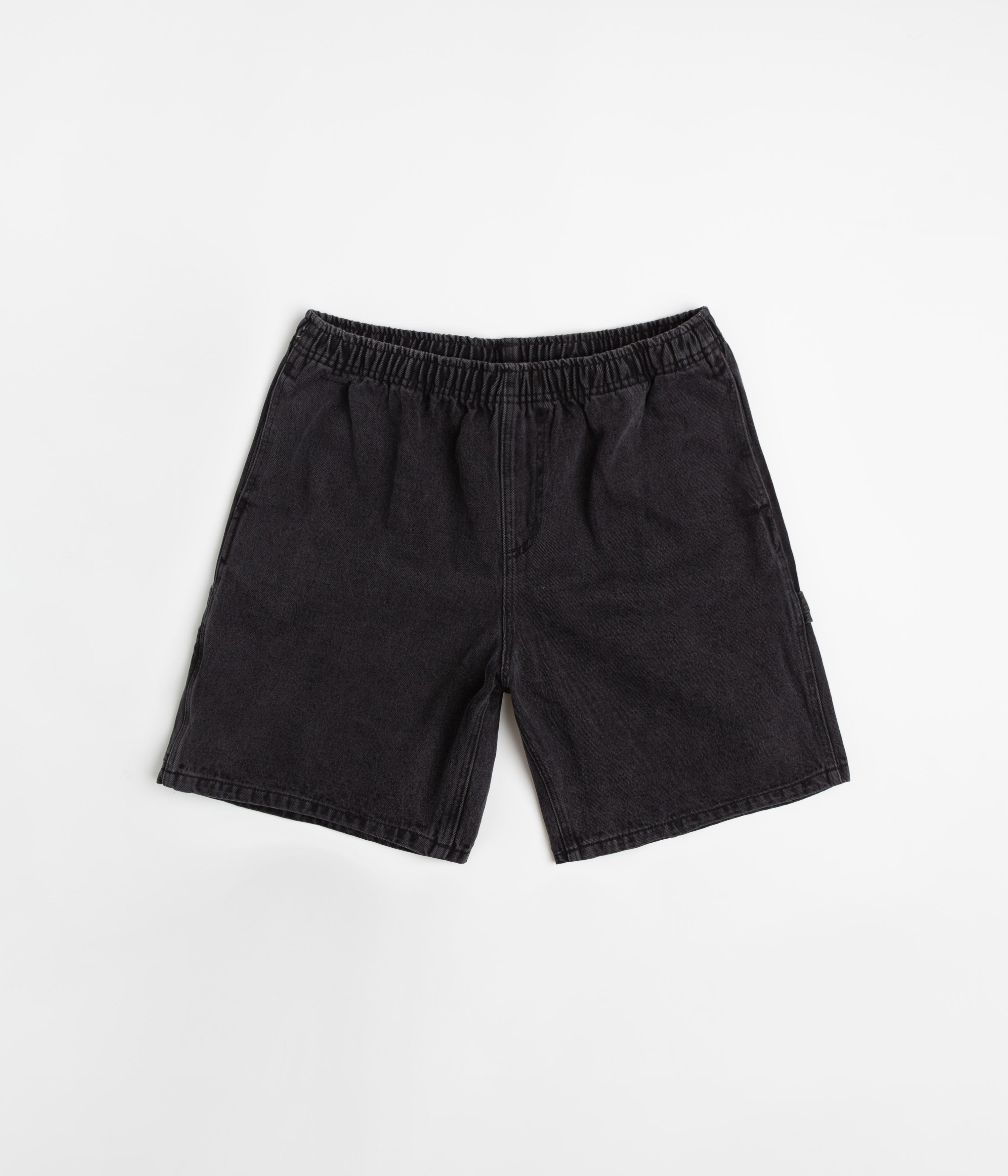 Obey Easy Denim Carpenter Shorts in Black
