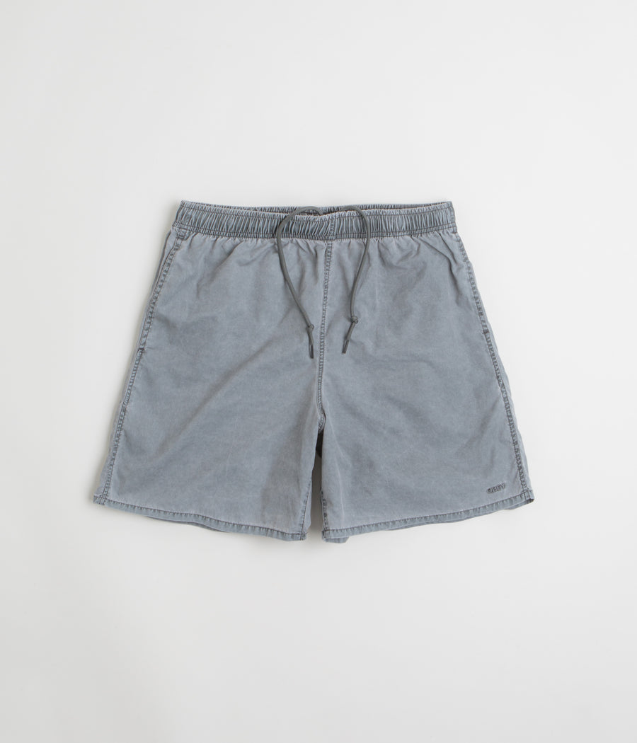 Obey Easy Pigment Cotton Nylon Shorts in Pigment Black