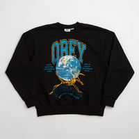 Obey Enjoy The Ride Crewneck Sweatshirt - Black thumbnail