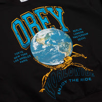 Obey Enjoy The Ride Crewneck Sweatshirt - Black thumbnail