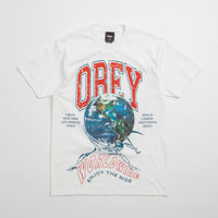 Obey Enjoy The Ride T-Shirt in White thumbnail