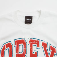 Obey Enjoy The Ride T-Shirt in White thumbnail