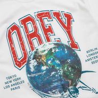 Obey Enjoy The Ride T-Shirt in White thumbnail