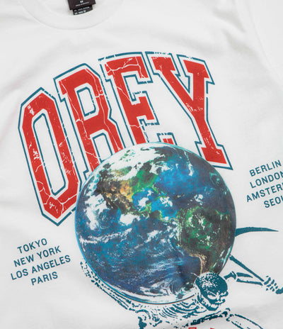 Obey Enjoy The Ride T-Shirt in White