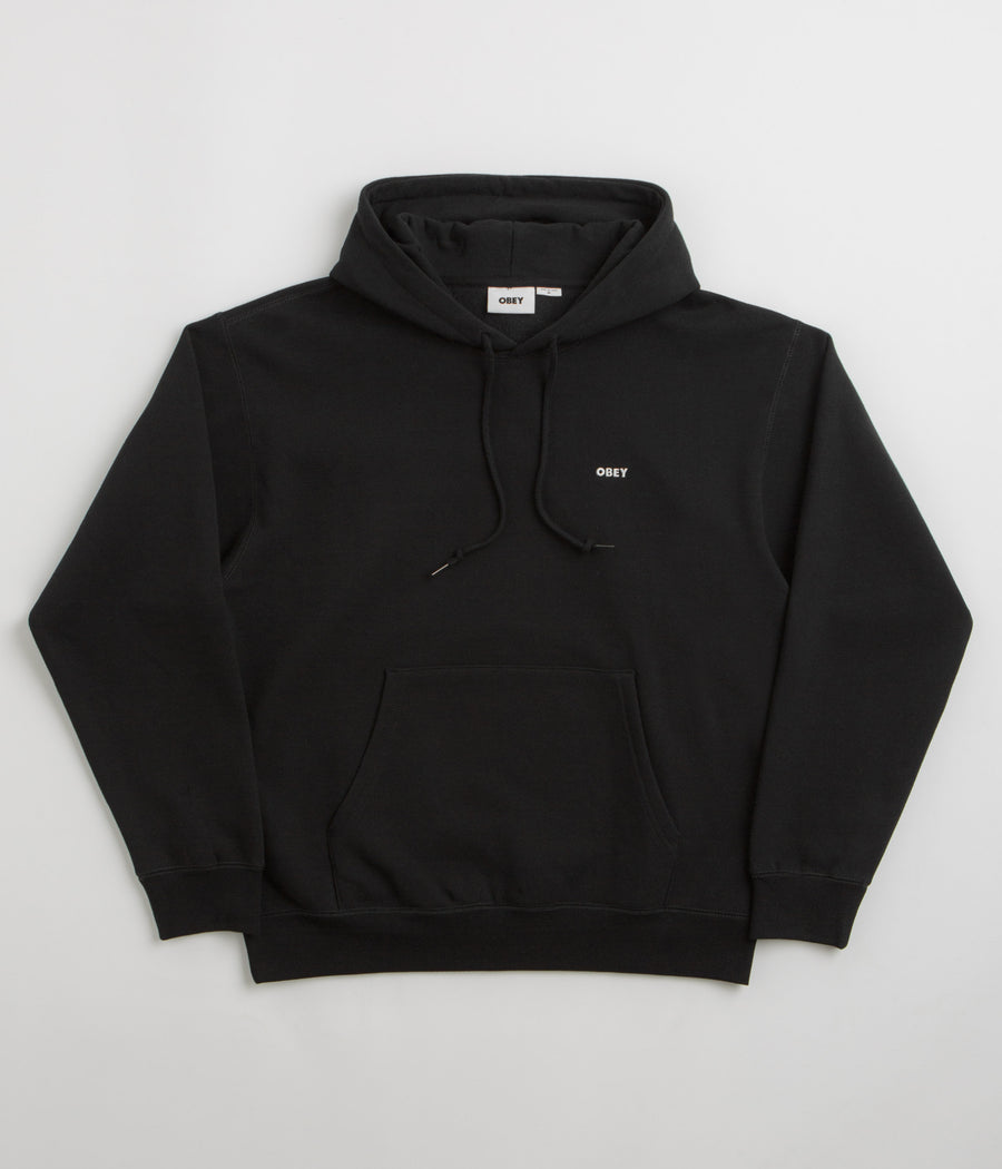 Obey Established Works Bold Hoodie in Black