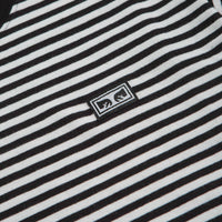 Obey Established Works Eyes Stripe T-Shirt in Black thumbnail