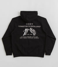 Obey Excellence Hoodie in Black