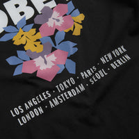 Obey Floral Garden T-Shirt in Black thumbnail