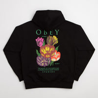 Obey Flores Robus Hoodie in Black thumbnail