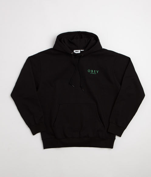 Obey Flores Robus Hoodie - Black