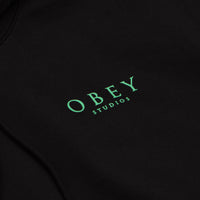 Obey Flores Robus Hoodie in Black thumbnail