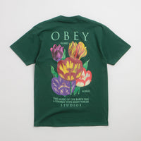 Obey Flores Robus T-Shirt in Rainforest thumbnail