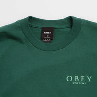 Obey Flores Robus T-Shirt in Rainforest thumbnail