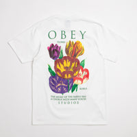 Obey Flores Robus T-Shirt - White thumbnail