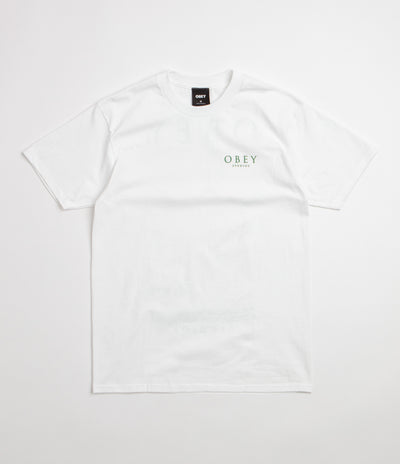 Obey Flores Robus T-Shirt - White