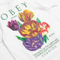 Obey Flores Robus T-Shirt - White thumbnail