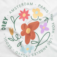 Obey Flower Dance T-Shirt - White thumbnail