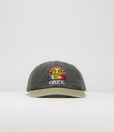 Obey Fruits Cap in Black Multi