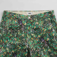 Obey Hardwork Carpenter Pants in Floral Multi thumbnail