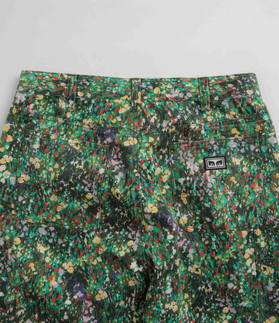 Obey Hardwork Carpenter Pants in Floral Multi