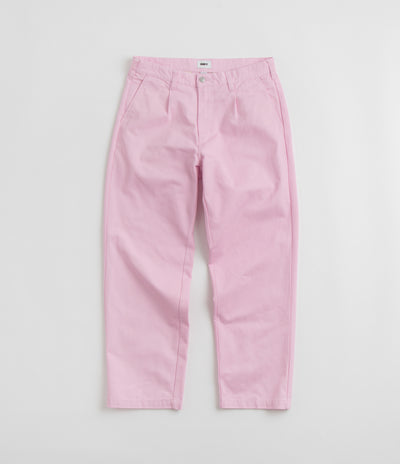 Obey Hardwork Pleated Pants in Piroutte