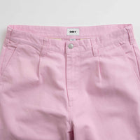 Obey Hardwork Pleated Pants in Piroutte thumbnail