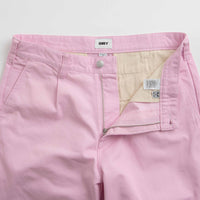 Obey Hardwork Pleated Pants in Piroutte thumbnail