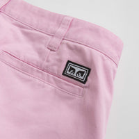 Obey Hardwork Pleated Pants in Piroutte thumbnail
