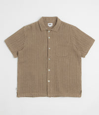 Obey Horace Short Sleeve Shirt in Unbleached Multi