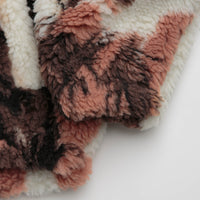 Obey Horses Sherpa Jacket - Brown Multi thumbnail