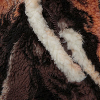 Obey Horses Sherpa Jacket - Brown Multi thumbnail