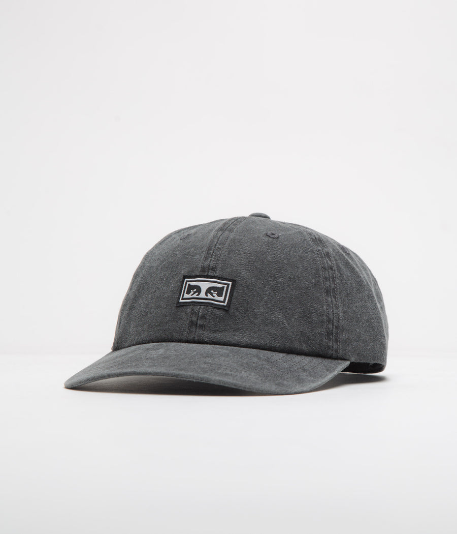 Obey Icon Eyes Cap in Pigment Black