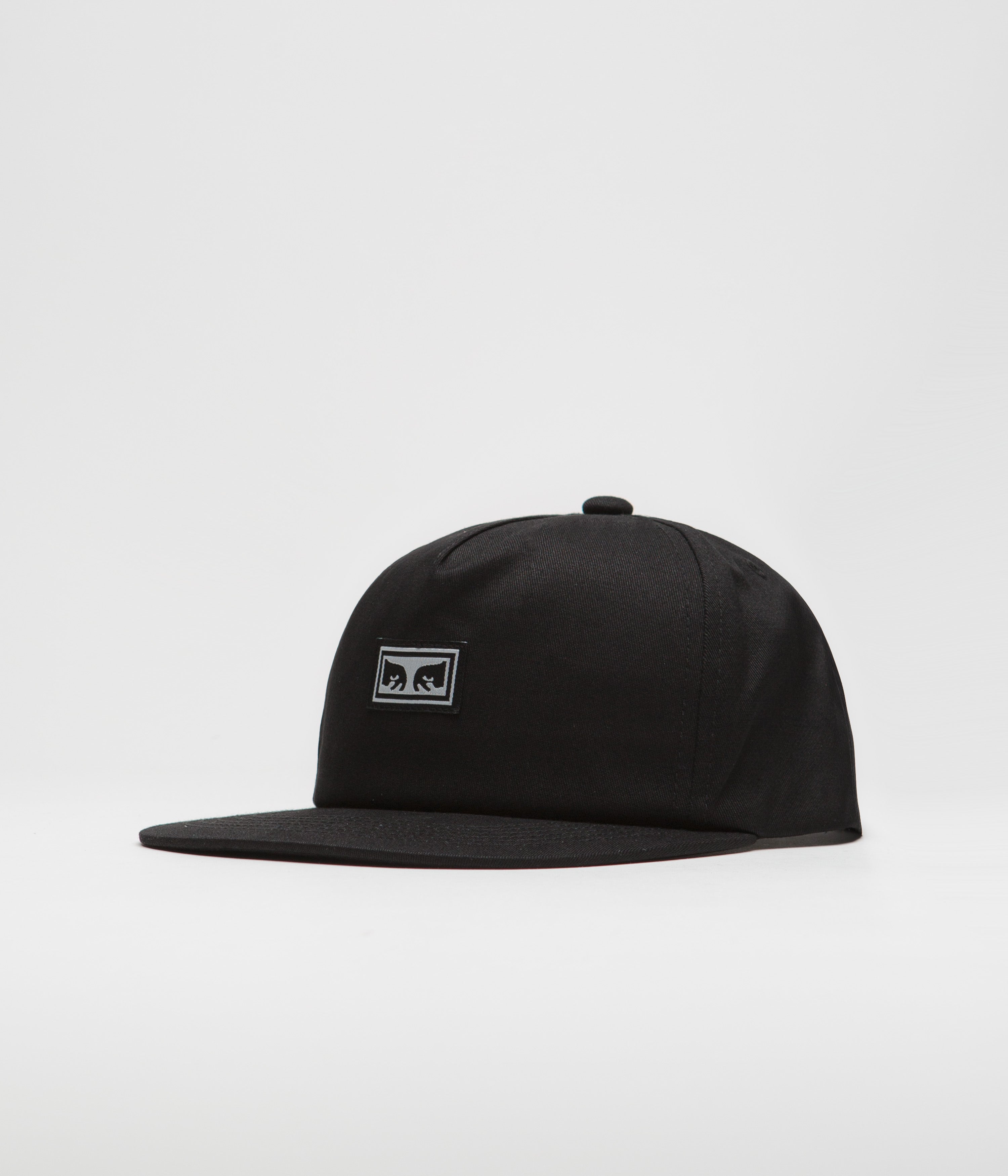 キャップ OBEY \"ICON EYES PIGMENT 6 PANEL\" BASEBALL HAT Obey Icon Eyes Cap - Pigment Black | Flatspot