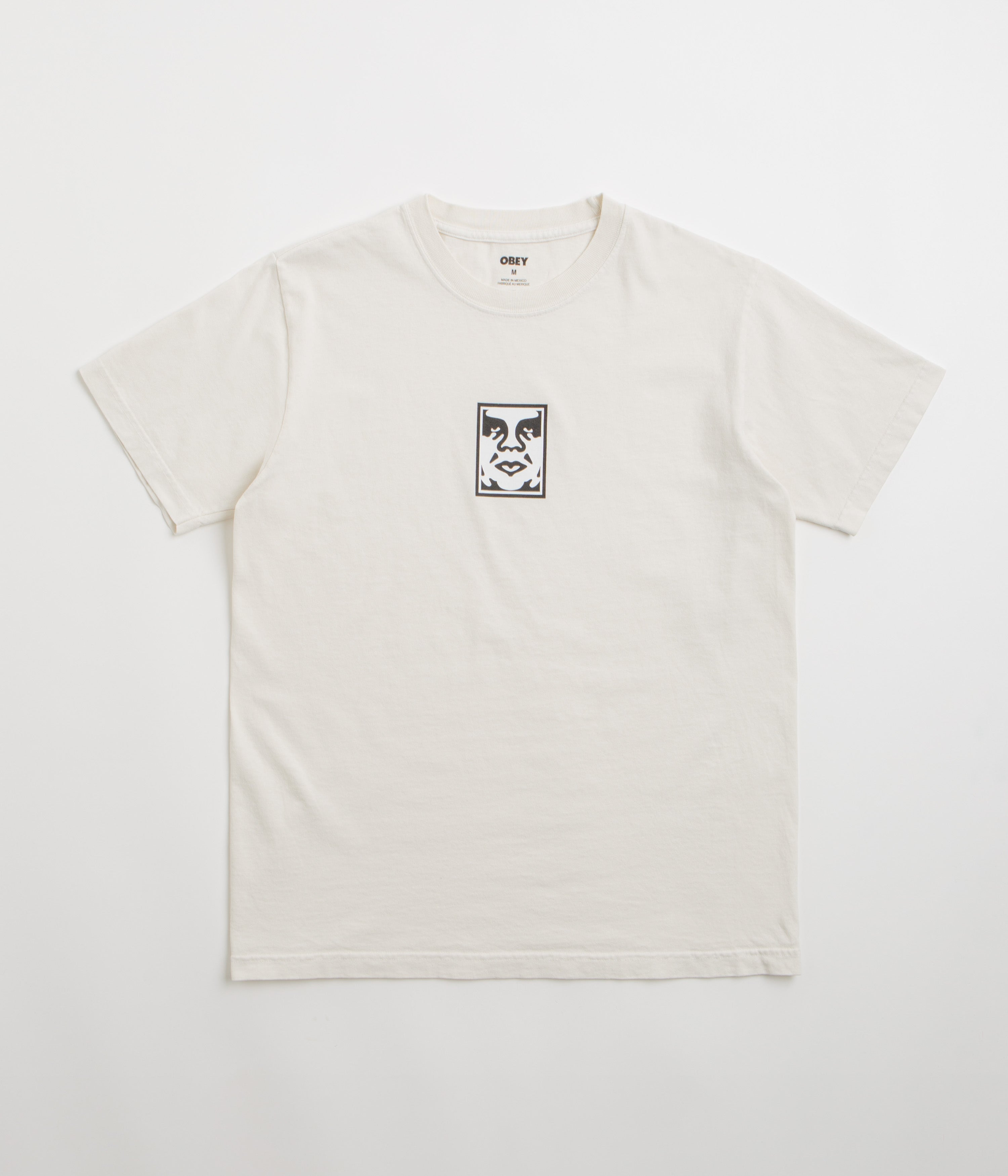 Obey Icon Face T-Shirt in Pigment Chalk