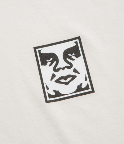 Obey Icon Face T-Shirt in Pigment Chalk
