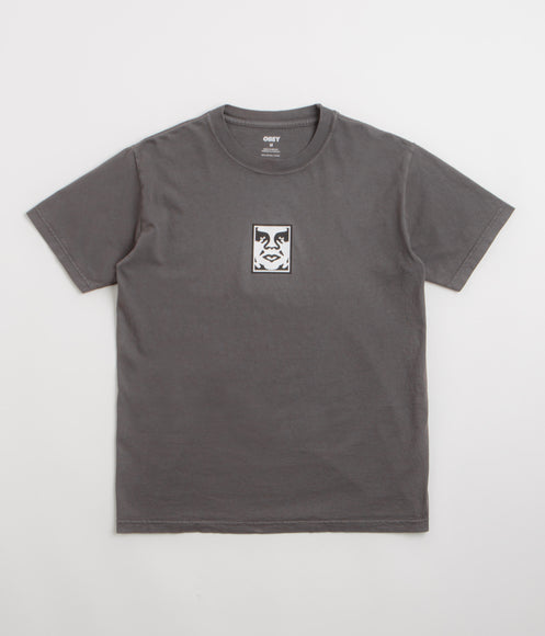 Obey Icon Face T-Shirt - Pigment Dusty Black