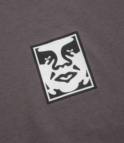 Obey Icon Face T-Shirt in Pigment Dusty Black